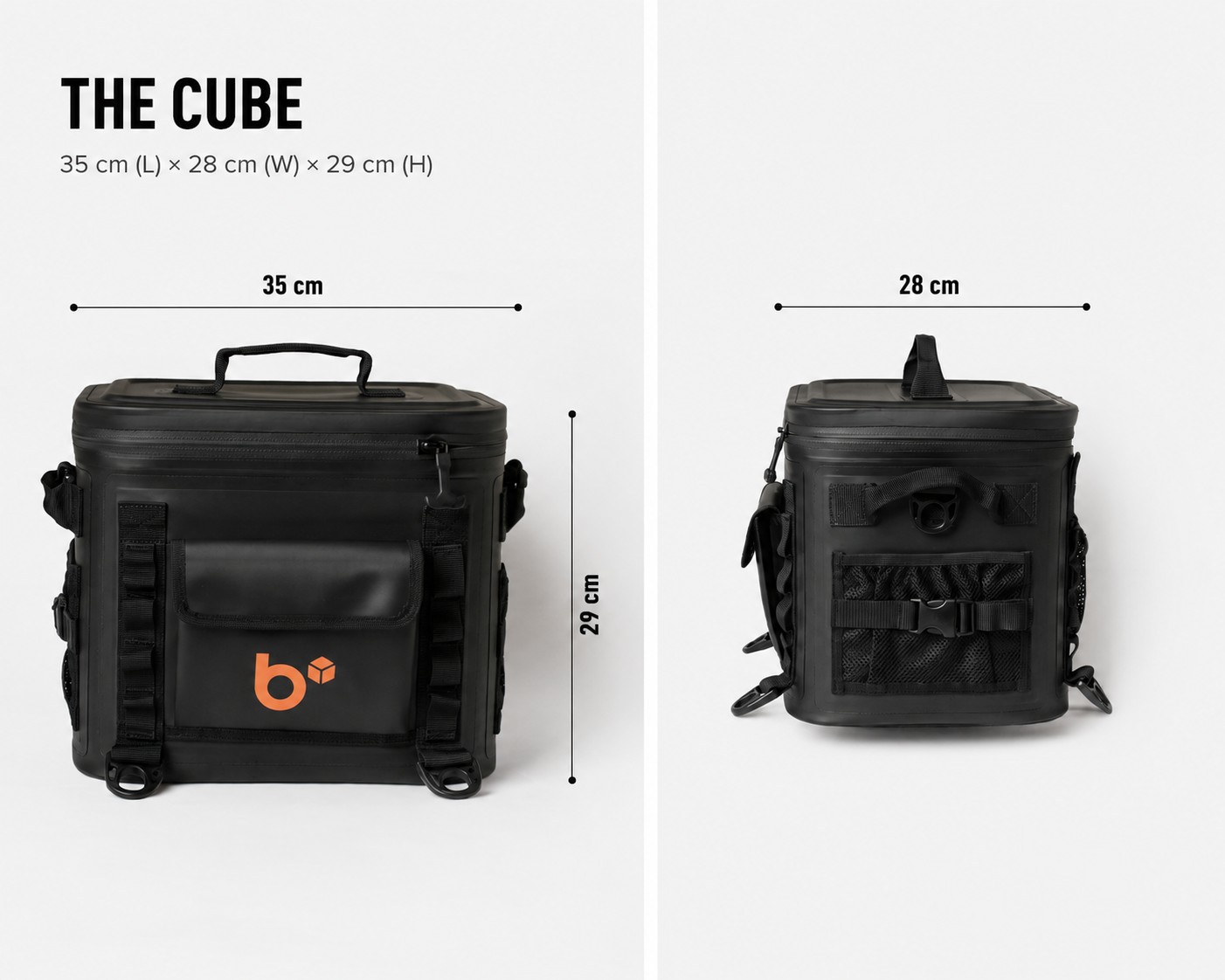 THE CUBE by b.cubed™️ Premium Tradie Lunchbox